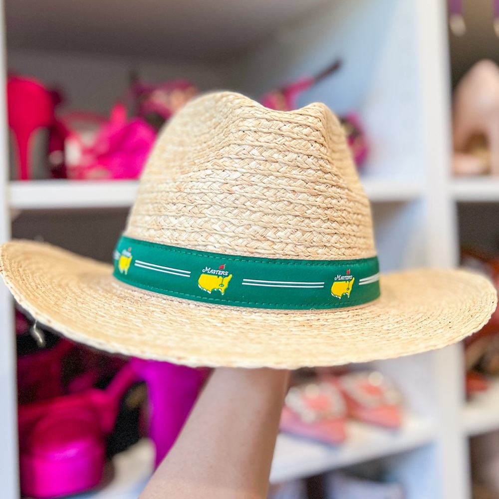 NWT Official Masters Tournament Raffia Straw Hat